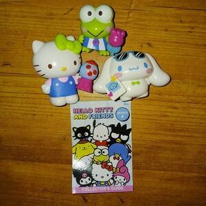 Hello Kitty and Friends Series 4 blind bag figures keroppi cinnamoroll